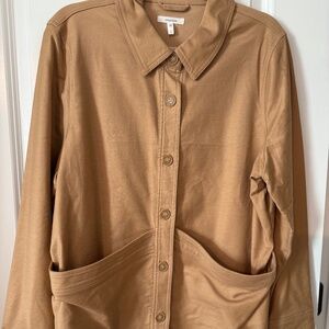 Maurices Jacket Tan Jackets & Outerwear - Women's Size Large NWT